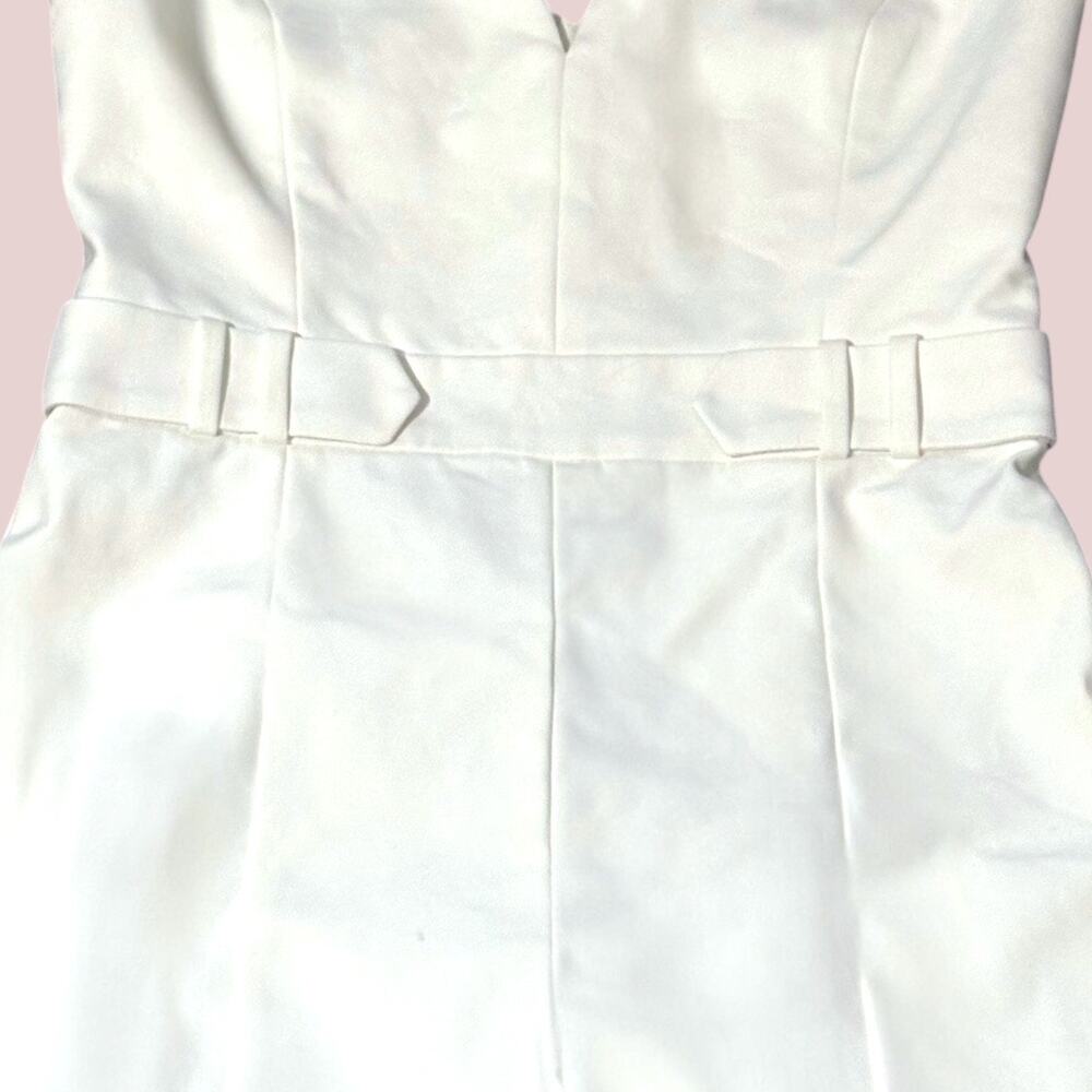 Cushnie Et Ochs Jumpsuit Sz 10 - Ivory - Spaghetti Strap - Bridal Rehearsal - Picture 6 of 12